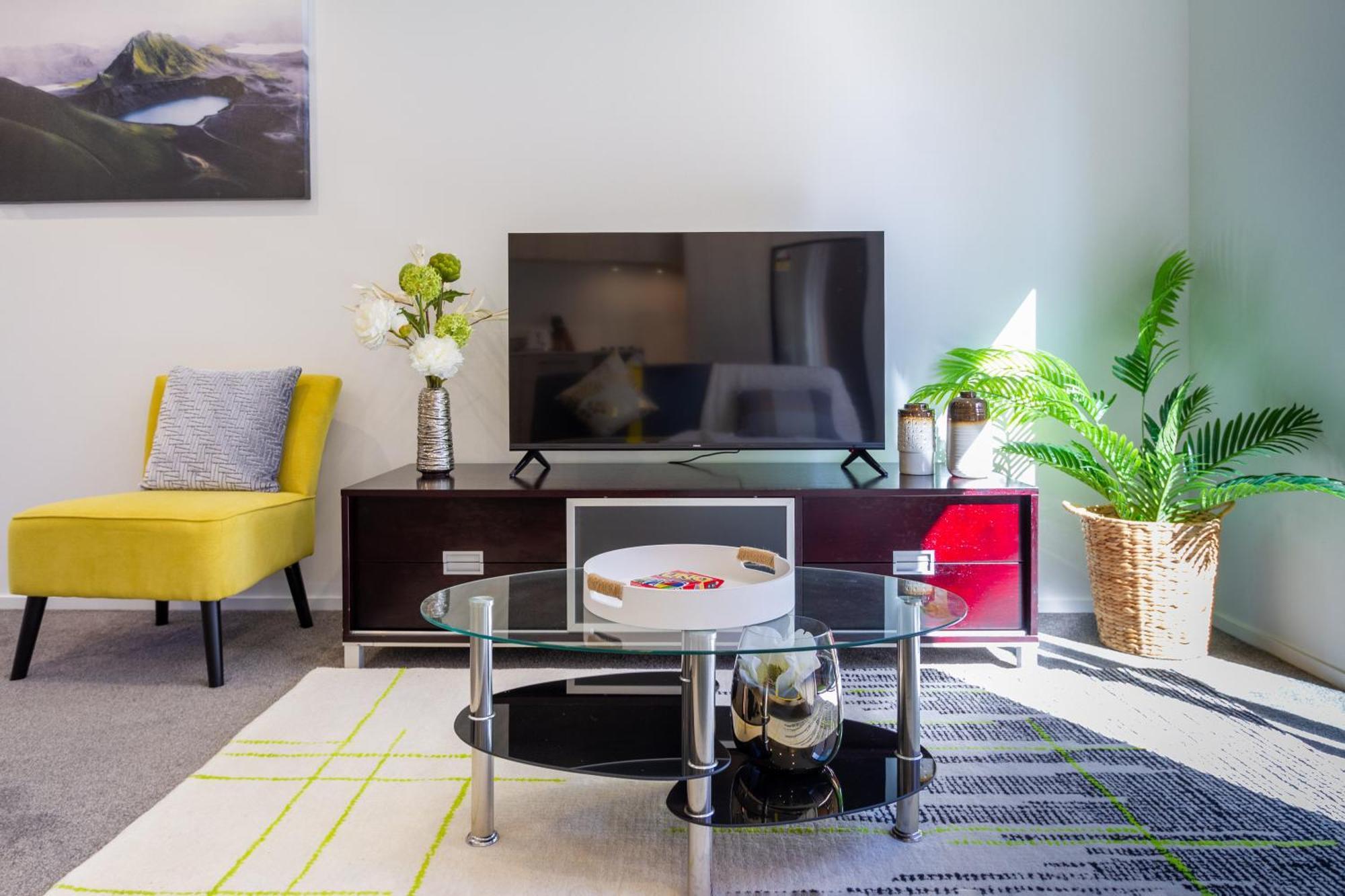 כרייסטצ'רץ' Central Escape On Cashel Street 2 Bed 2 Bath מראה חיצוני תמונה