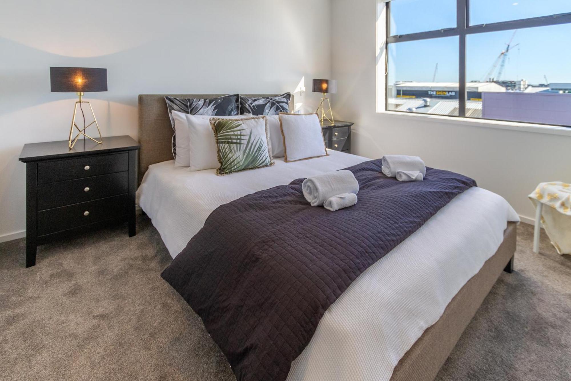 כרייסטצ'רץ' Central Escape On Cashel Street 2 Bed 2 Bath מראה חיצוני תמונה