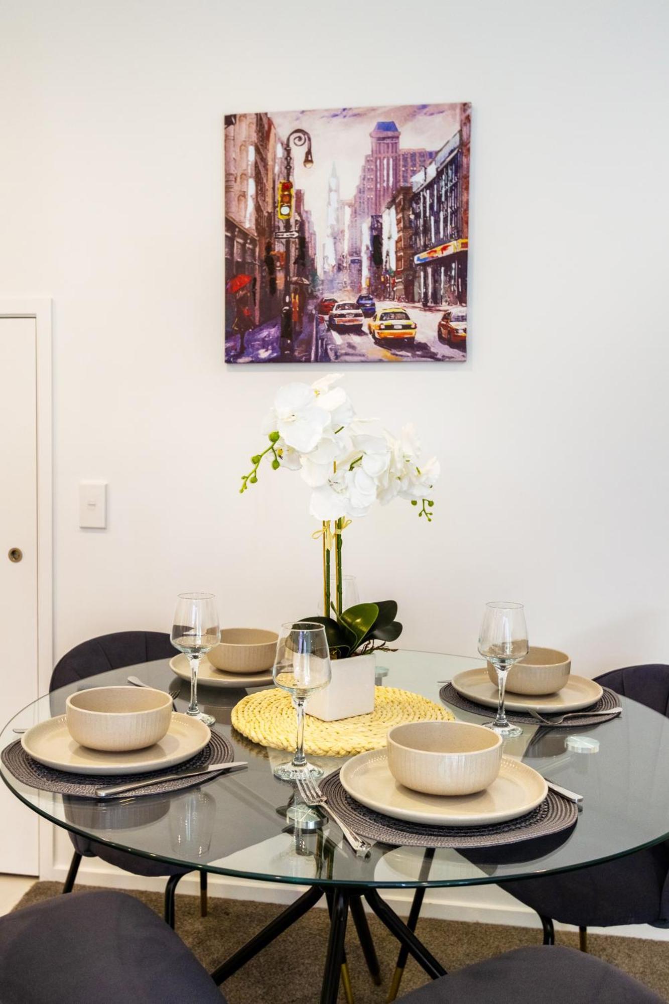 כרייסטצ'רץ' Central Escape On Cashel Street 2 Bed 2 Bath מראה חיצוני תמונה
