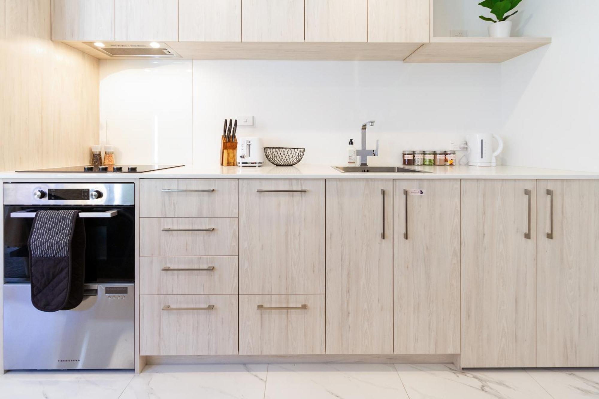 כרייסטצ'רץ' Central Escape On Cashel Street 2 Bed 2 Bath מראה חיצוני תמונה