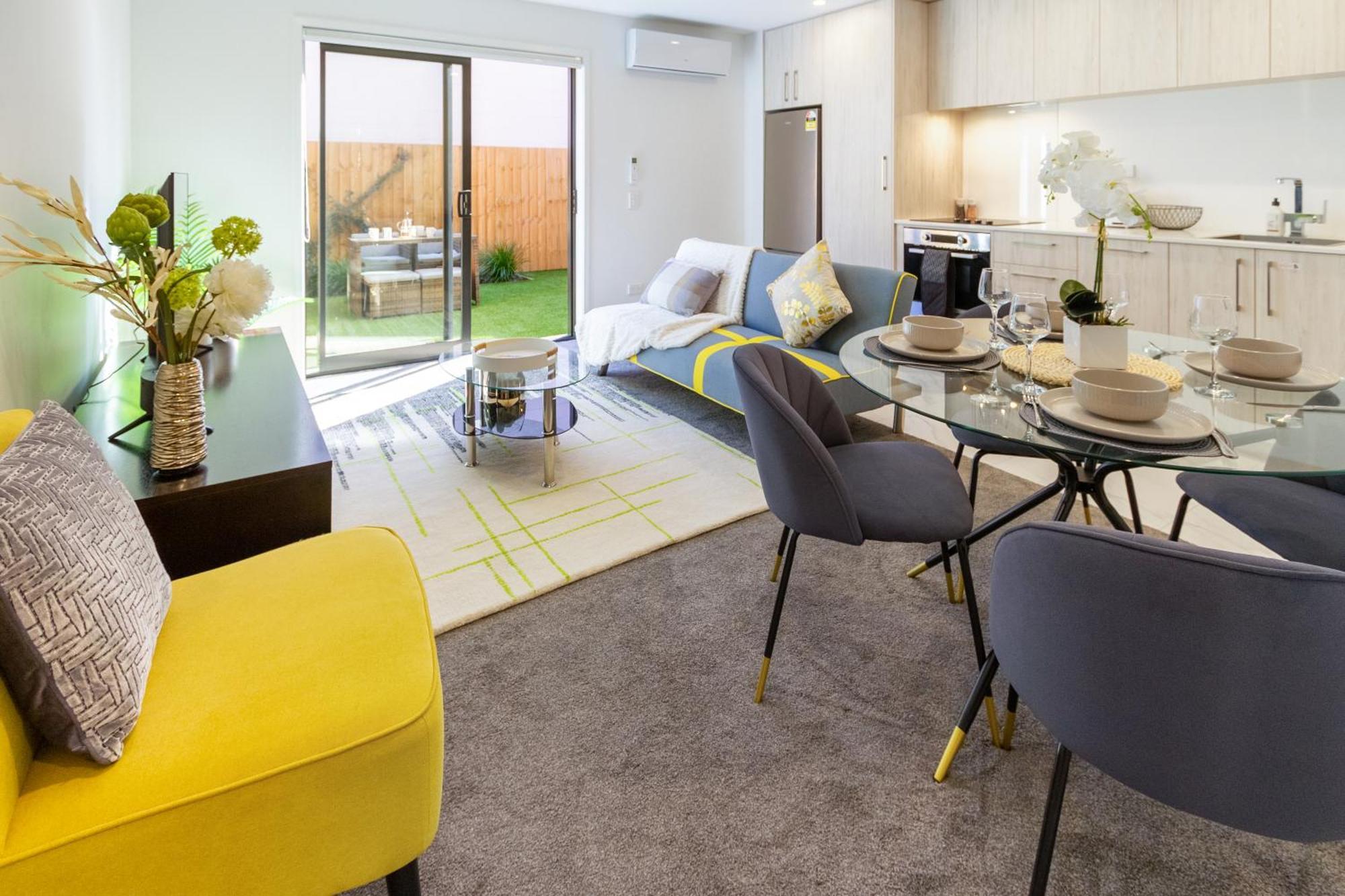 כרייסטצ'רץ' Central Escape On Cashel Street 2 Bed 2 Bath מראה חיצוני תמונה